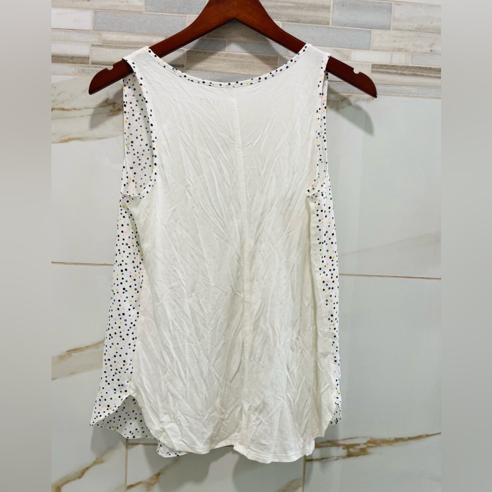 LOFT Multicolor Polka Dot Tank Top - Picture 13 of 14